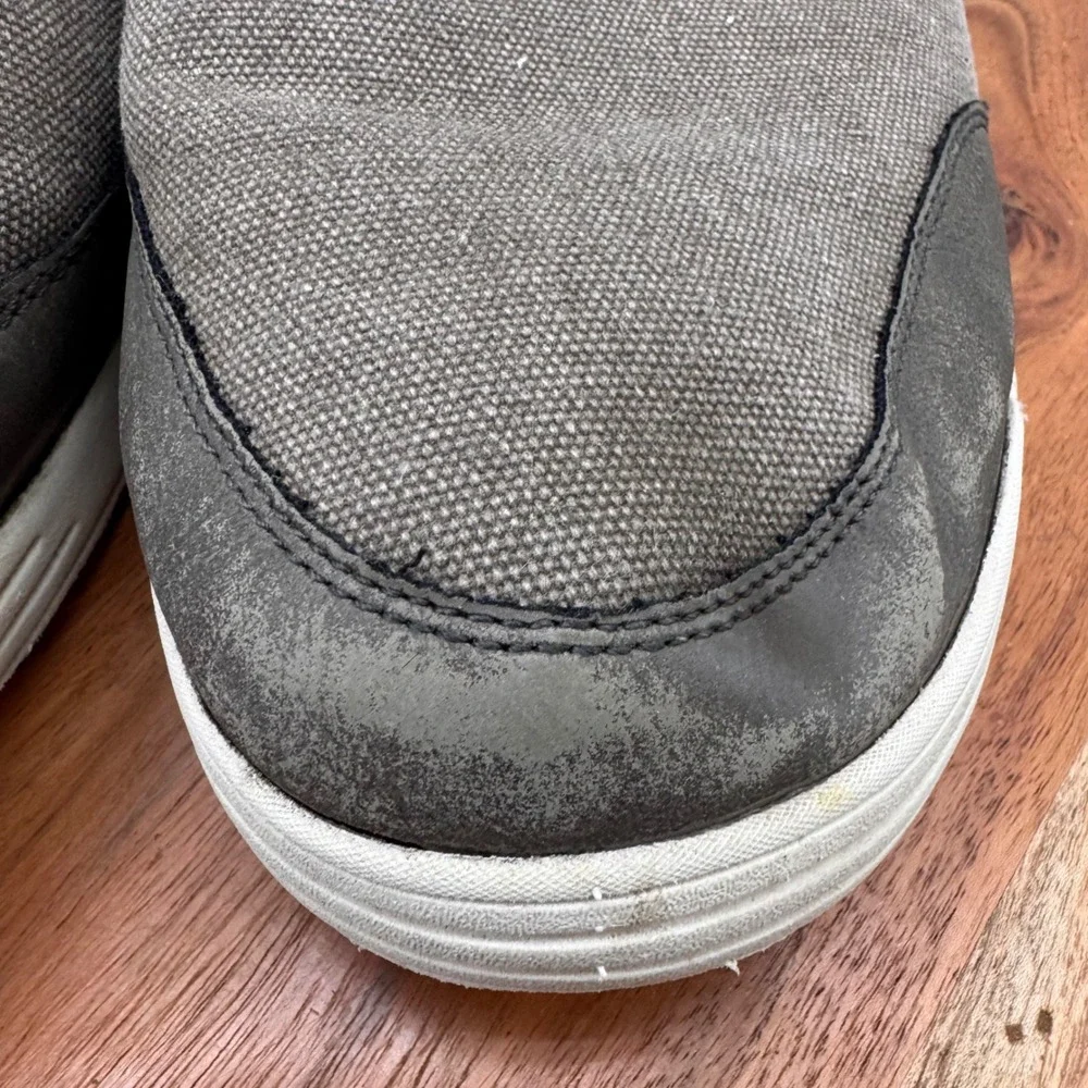 Man's‎ Loafers Nunn Bush City Walk Canvas Moc Toe Slip-On 14M Casual